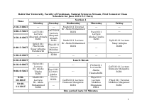 Tentative class schedule- June 2013 Entry.doc